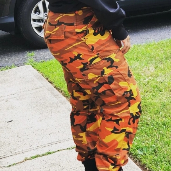 Zumiez Orange Camo Pants 